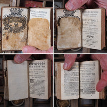 Load image into Gallery viewer, Imitation of Christ. Thomae a Kempis canonici regularis ordinis S.Augustini De Imitatione Christi Libri Quatuor recensiti ad finem autographi anni 1441. THOMAS A KEMPIS Publication Date: 1740 CONDITION: VERY GOOD [MINIATURE BOOK-Imitation of Christ]
