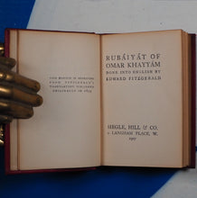 Load image into Gallery viewer, Omar Khayyam. Rubaiyat of Omar Khayyam &gt;&gt;MINIATURE CLASSIC IN FINE BINDING&lt;&lt; Translated by Edward Fitzgerald. Publication Date: 1907 Condition: Very Good. &gt;&gt;MINIATURE BOOK&lt;&lt;
