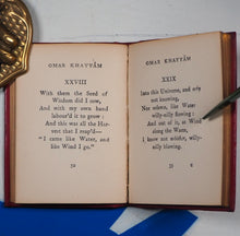 Load image into Gallery viewer, Omar Khayyam. Rubaiyat of Omar Khayyam &gt;&gt;MINIATURE CLASSIC IN FINE BINDING&lt;&lt; Translated by Edward Fitzgerald. Publication Date: 1907 Condition: Very Good. &gt;&gt;MINIATURE BOOK&lt;&lt;
