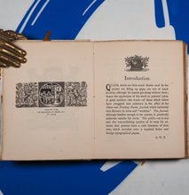Load image into Gallery viewer, Tuer, Andrew W. (editor). Quads for Authors, Editors, &amp; Devils. &gt;&gt;MINIATURE&lt;&lt; Publication Date: 1884 Condition: Very Good. &gt;&gt;MINIATURE BOOK&lt;&lt;
