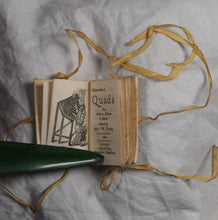 Load image into Gallery viewer, Tuer, Andrew W. (editor). Quads for Authors, Editors, &amp; Devils. &gt;&gt;MINIATURE&lt;&lt; Publication Date: 1884 Condition: Very Good. &gt;&gt;MINIATURE BOOK&lt;&lt;
