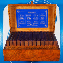Load image into Gallery viewer, Shakespeare, William. HANDY-VOLUME SHAKESPEARE. In superb, original oak box. Published by Bradbury, Agnew, &amp; Co., London, 1873. Condition: Fine. Hardcover
