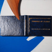 Load image into Gallery viewer, Levitan, Kalman L. TONGUES OF FLAME. Published by Kaycee Press, Palm Beach Gardens, Florida USA. 1989. Hardcover. &gt;&gt;MINIATURE BOOK&lt;&lt;
