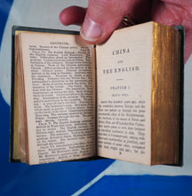 Load image into Gallery viewer, China &amp; the English or, the character and manners of the Chinese. &gt;&gt; MINIATURE BOOK &lt;&lt;Abbott, Jacob [Principal of the Mount Vernon School, Boston, America]. Publication Date: 1836 CONDITION: VERY GOOD
