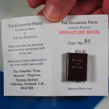 Load image into Gallery viewer, Hansel and Gretel. Andersen, Hans Christian. Publication Date: 1997 CONDITION: NEAR FINE&gt;&gt;MINIATURE BOOK&lt;&lt;
