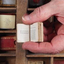 Load image into Gallery viewer, Burns, Robert. Poems chiefly in Scottish dialect. Kilmarnock, Printed by John Wilson, 1796.  &gt;&gt;RARE MINIATURE CLASSIC&lt;&lt; Publication Date: 1899 CONDITION: VERY GOOD
