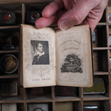 Load image into Gallery viewer, Byron, Lord George. Poems by the Right Honourable Lord Byron with his memoirs. &gt;&gt;MINIATURE POETS &amp; CLASSICS EDITION&lt;&lt; Publication Date: 1825 CONDITION: VERY GOOD
