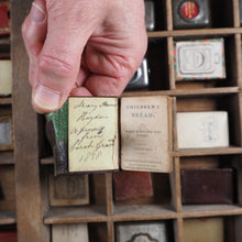 Load image into Gallery viewer, Children&#39;s Bread. Or Daily Texts for the Young. &gt;&gt;SCARCE CHILDRENS MINIATURE BOOK IN WALLET STYLE BINDING&lt;&lt; Publication Date: 1858 CONDITION: VERY GOOD
