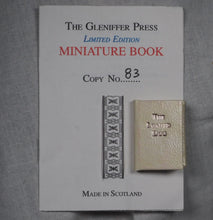 Load image into Gallery viewer, Loaded Dog.  83 of 210 copies. Lawson, Henry. Published by Paisley, Scotland: Gleniffer Press. 1997. Condition: As New. Hardcover. &gt;&gt;MINIATURE BOOK&lt;&lt;

