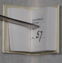 Load image into Gallery viewer, Andersen, Hans Christian. The Snow Queen. 57 of 200 copies. Published by Paisley, Scotland: Gleniffer Press. 1993 Condition: Good Hardcover. &gt;&gt;MINIATURE BOOK&lt;&lt;
