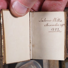 Load image into Gallery viewer, Dew of Hermon. &gt;&gt;FINE, RARE, MID VICTORIAN, MINIATURE BOOK&lt;&lt; Publication Date: 1853 CONDITION: VERY GOOD
