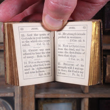 Load image into Gallery viewer, Dew of Hermon. &gt;&gt;FINE, RARE, MID VICTORIAN, MINIATURE BOOK&lt;&lt; Publication Date: 1853 CONDITION: VERY GOOD
