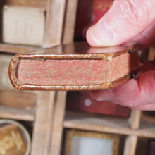 Load image into Gallery viewer, Imitation of Christ. Thomae a Kempis canonici regularis ordinis S.Augustini De Imitatione Christi Libri Quatuor recensiti ad finem autographi anni 1441. THOMAS A KEMPIS Publication Date: 1740 CONDITION: VERY GOOD [MINIATURE BOOK-Imitation of Christ]
