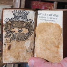 Load image into Gallery viewer, Imitation of Christ. Thomae a Kempis canonici regularis ordinis S.Augustini De Imitatione Christi Libri Quatuor recensiti ad finem autographi anni 1441. THOMAS A KEMPIS Publication Date: 1740 CONDITION: VERY GOOD [MINIATURE BOOK-Imitation of Christ]
