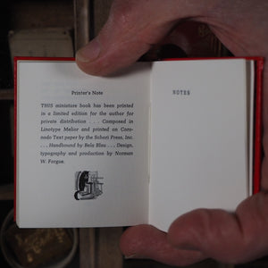 Levitan, Kalman L. Miniature books relating to postage stamps. Levitan, Kalman. >>ASSOCIATION COPY<< Publication Date: 1983 CONDITION: NEAR FINE