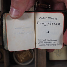 Load image into Gallery viewer, Longfellow, Henry Wadsworth. Poetical Works of Longfellow. &gt;&gt;MINIATURE BOOK&lt;&lt; Publication Date: 1895 CONDITION: VERY GOOD
