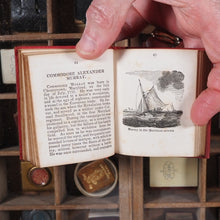 Load image into Gallery viewer, Naval Heroes of America. &gt;&gt;MARITIME MINIATURE BOOK&lt;&lt; Publication Date: 1851 CONDITION: VERY GOOD
