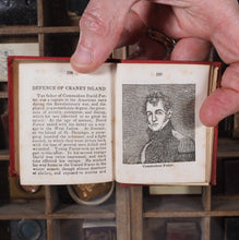 Load image into Gallery viewer, Naval Heroes of America. &gt;&gt;MARITIME MINIATURE BOOK&lt;&lt; Publication Date: 1851 CONDITION: VERY GOOD
