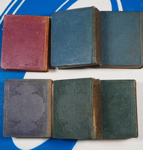 Load image into Gallery viewer, My Own Library. Tilt&#39;s Handbooks for Children.The Little Library.6 volumes.Original wooden case. ISABELLA CHILD, W.MAY AND C[harles] WILLIAMS Publication Date: 1835. &gt;&gt;MINIATURE BOOKS&lt;&lt;
