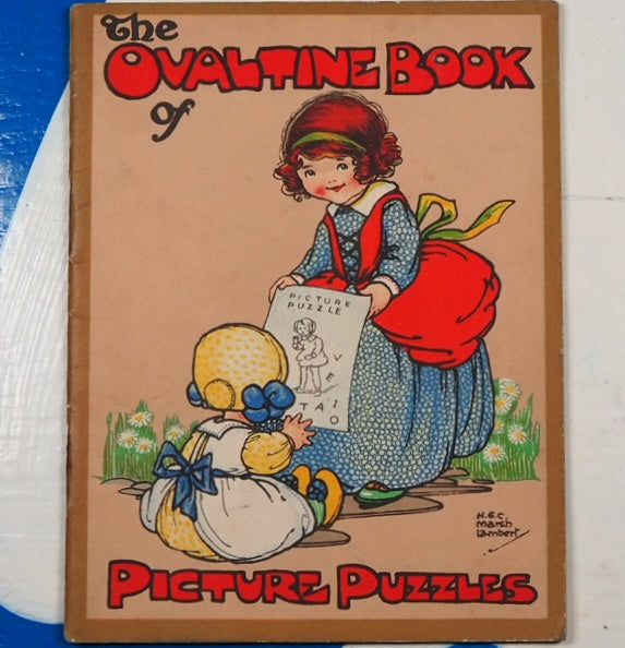 OVALTINE BOOK OF PICTURE PUZZLES. H. G. C. MARSH LAMBERT. Published c. 1930