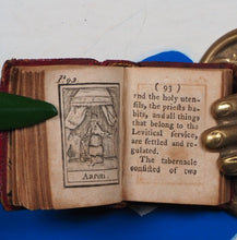 Load image into Gallery viewer, Bible in minuiture [sic] or a concise history of Old &amp; new Testaments Bible in minuiture or a concise history of Old &amp; new Testaments. Publication Date: 1780 Condition: Very Good. &gt;&gt;MINIATURE BOOK&lt;&lt;
