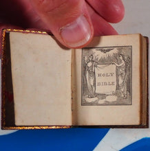 Load image into Gallery viewer, Thumb Bible. Verbum Sempiternum.&gt;&gt;RARE MINIATURE EDITION&lt;&lt; Publication Date: 1818 Condition: Very Good. &gt;&gt;MINIATURE BOOK&lt;&lt;
