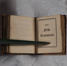 Load image into Gallery viewer, Thumb Bible. Verbum Sempiternum.&gt;&gt;RARE MINIATURE EDITION&lt;&lt; Publication Date: 1818 Condition: Very Good. &gt;&gt;MINIATURE BOOK&lt;&lt;
