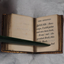 Load image into Gallery viewer, Thumb Bible. Verbum Sempiternum.&gt;&gt;RARE MINIATURE EDITION&lt;&lt; Publication Date: 1818 Condition: Very Good. &gt;&gt;MINIATURE BOOK&lt;&lt;
