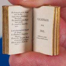 Load image into Gallery viewer, English Bijou Almanac for 1841. A. Schloss. Publication Date: 1840 Condition: Very Good. &gt;&gt;MINIATURE BOOK&lt;&lt;
