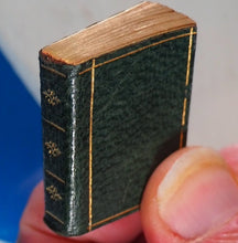 Load image into Gallery viewer, Small Rain Upon the Tender Herb Deut. xxxii. 2. Publication Date: 1830 Condition: Very Good. &gt;&gt;MINIATURE BOOK&lt;&lt;
