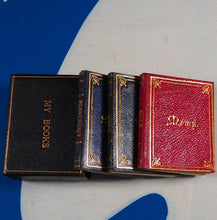 Load image into Gallery viewer, MY BOOKS [Miniature morocco bound aides-memoires]. c1900. In original slipcase. &gt;&gt;MINIATURE BOOK&lt;&lt;

