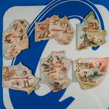 Load image into Gallery viewer, Australia, Canada, South Africa, Ireland, Scotland and England [COMPLETE SET OF SHAPE BOOKS]. M.G. Publication Date: 1892 Condition: Very Good
