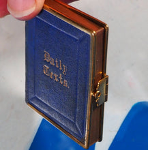 Load image into Gallery viewer, Daily Texts with verses of hymns.Adapted for general use &amp; suited for every year. &gt;150 YEAR-OLD MINIATURE BOOK&lt; Publication Date: 1870 Condition: Very Good
