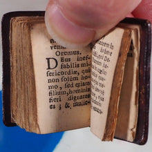 Load image into Gallery viewer, Exercice du Chretien [early 18th century miniature book]. Publication Date: 1737 Condition: Very Good. &gt;&gt;MINIATURE BOOK&lt;&lt;
