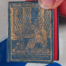 Load image into Gallery viewer, Thumb Confession Book. Publication Date: 1885 Condition: Very Good. &gt;&gt;MINIATURE BOOK&lt;&lt;
