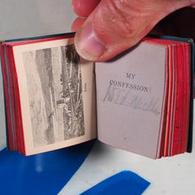 Load image into Gallery viewer, Thumb Confession Book. Publication Date: 1885 Condition: Very Good. &gt;&gt;MINIATURE BOOK&lt;&lt;
