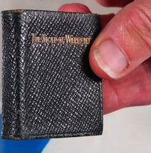 Load image into Gallery viewer, Goldsmith, Oliver. Vicar of Wakefield &gt;&gt;MINIATURE BOOK&lt;&lt; Publication Date: 1900 Condition: Very Good. Binding Variant C. blue. &gt;&gt;MINIATURE BOOK&lt;&lt;
