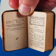 Load image into Gallery viewer, Complete Works. [Large revolving bookcase] &gt;&gt;MINIATURE BOOKS&lt;&lt; SHAKESPEARE, WILLIAM. Published by David Bryce &amp; Son.: 1904
