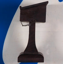 Load image into Gallery viewer, Holy Bible Containing the Old and New Testaments. Chained Bible and Lectern.&gt;&gt;MINIATURE BOOK&lt;&lt; Publication Date: 1901 Condition: Good
