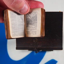 Load image into Gallery viewer, Holy Bible Containing the Old and New Testaments. Chained Bible and Lectern.&gt;&gt;MINIATURE BOOK&lt;&lt; Publication Date: 1901 Condition: Good
