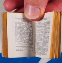 Load image into Gallery viewer, Holy Bible Containing The Old And New Testaments: Translated Out Of The Original Tongues &gt;&gt;MINIATURE BOOK&lt;&lt; Publication Date: 1901
