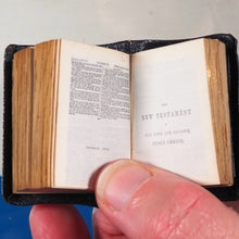 Load image into Gallery viewer, The Holy Bible Containing the Old and New Testaments Translated out of the Original Tongues.by His majesty&#39;s special command. Glasgow: David Bryce and Son. London, Henry Frowde, Oxford University Press Warehouse, Amen Corner.1896  &gt;&gt;MINIATURE BOOK&lt;&lt;
